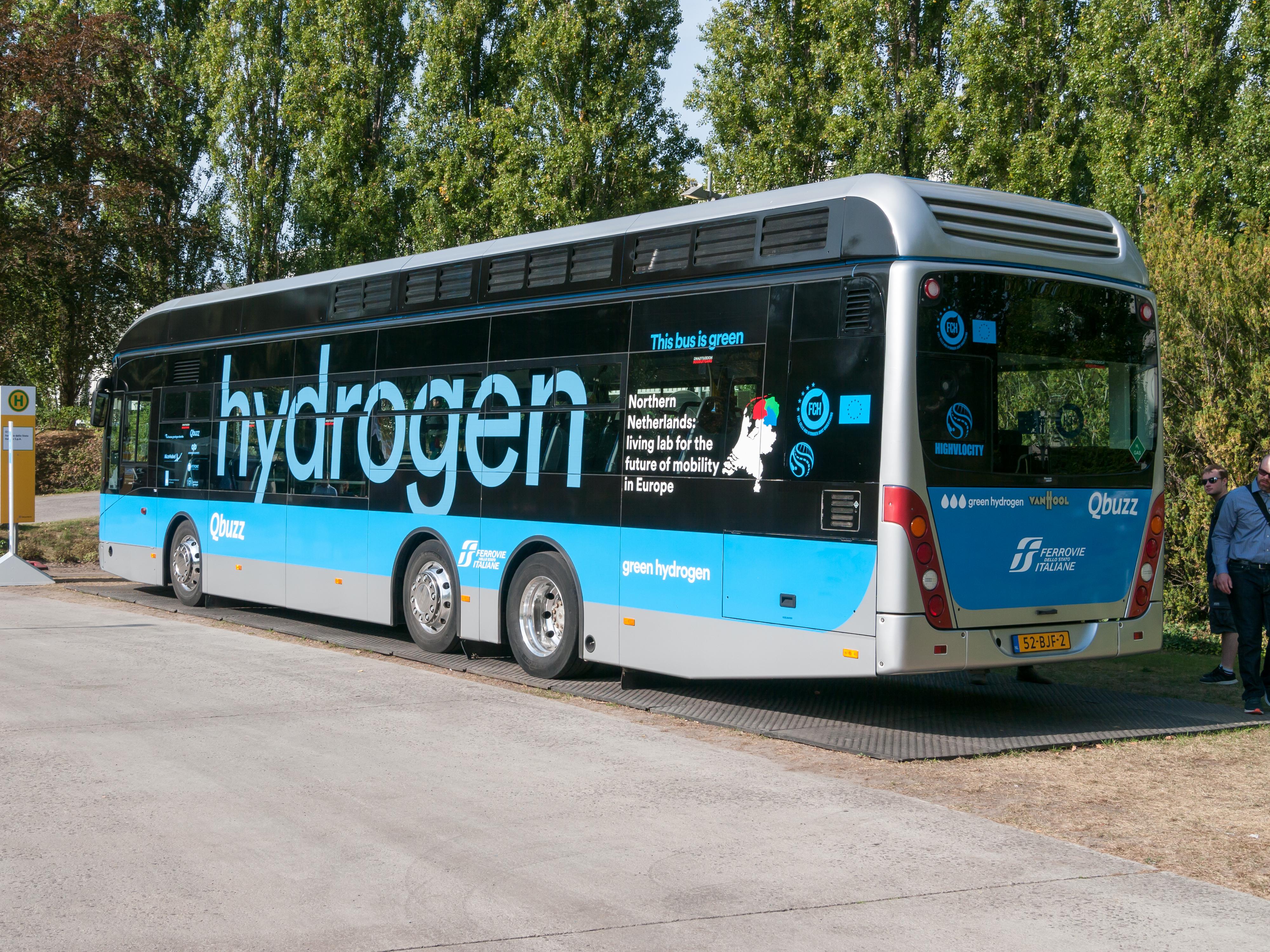 Green hydrogen for transport
