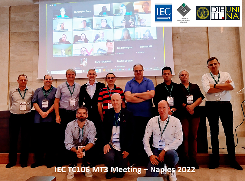 IEC TC 106 members at 2022 plenary meeting in Naples, Italy